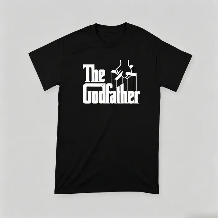 T-shirt classique Le Père Noël avec logo graphique, pour hommes et femmes, en coton doux, à manches 
