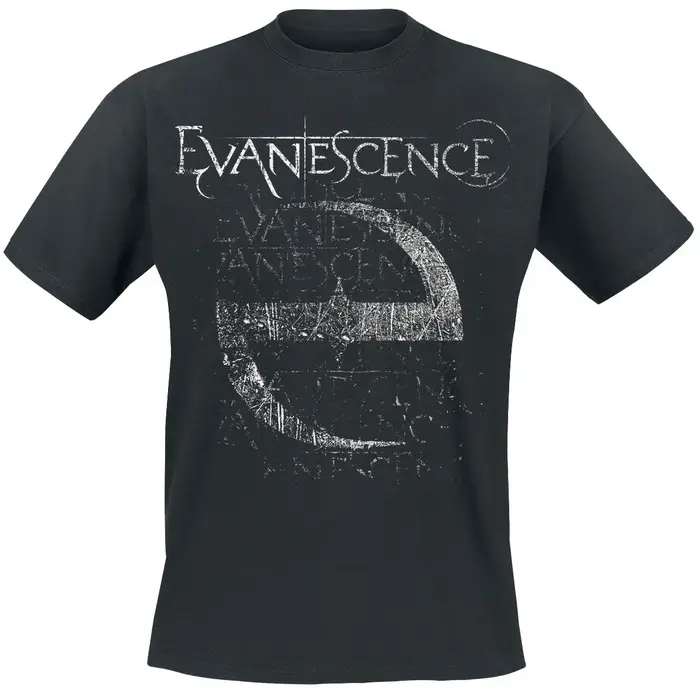 T-Shirt Blue Rose Evanescence pour hommes et femmes, t-shirt graphique de groupe de Rock en métal, 1