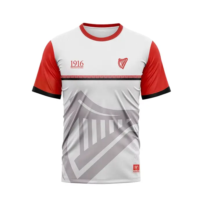 T-shirt de sport à manches courtes avec logo Harmer pour hommes