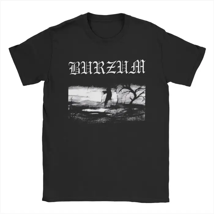 Burzum-T-shirt à Manches Courtes pour Homme et Femme