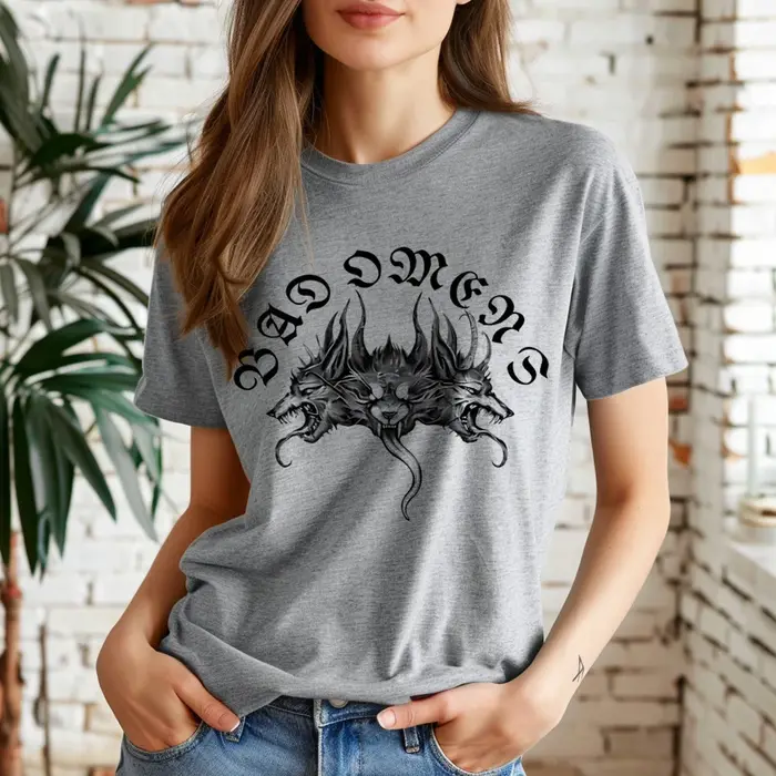 Bad Omens – t-shirt rétro jojifuku meme pour adolescents