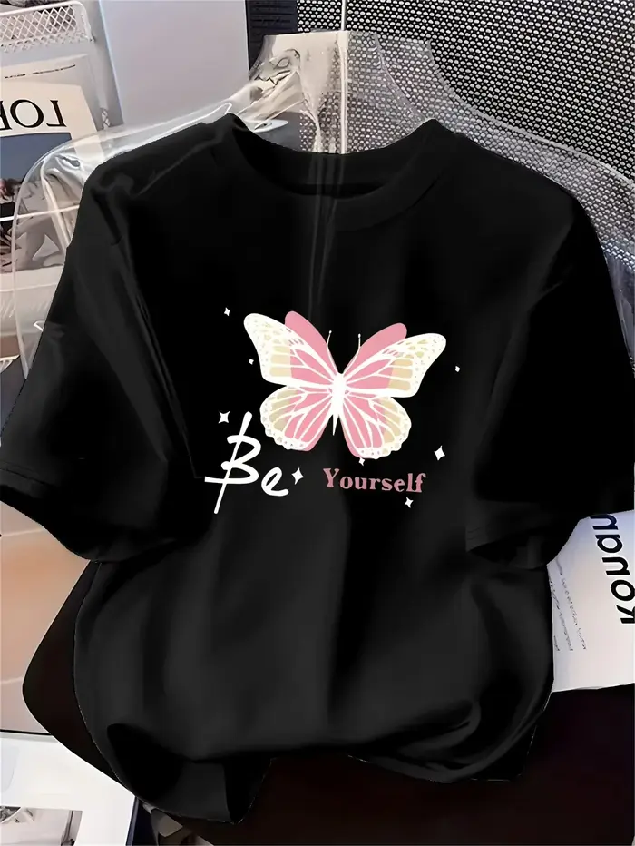 T-shirt imprimé pour femmes