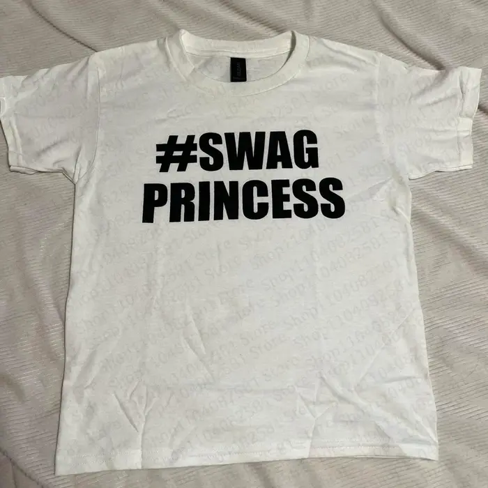 Esthétique Kawaii vêtements rétro femmes 90s haut coupé femmes bébé lettre T-shirt Y2k mode décontra