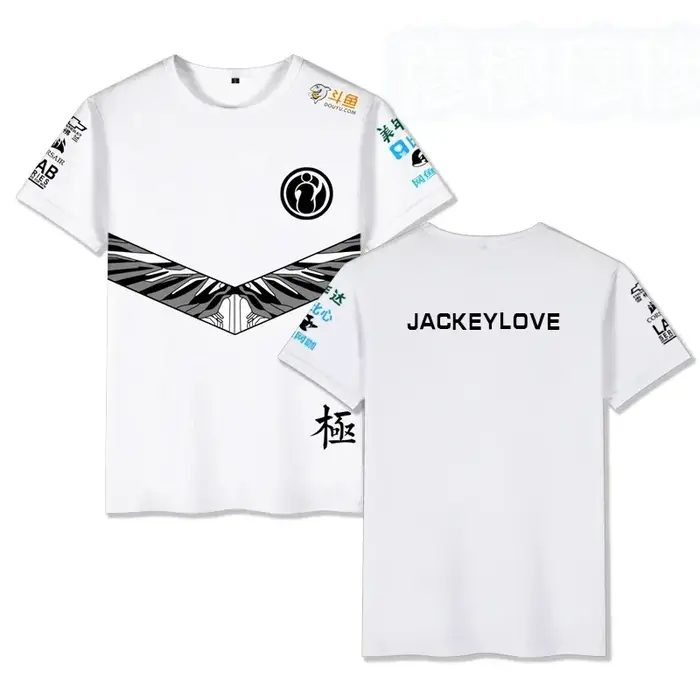 LOL LPL-T-shirt uniforme de jeu populaire, E-Sports Game GérSupport, nom personnalisé, logo bricolag