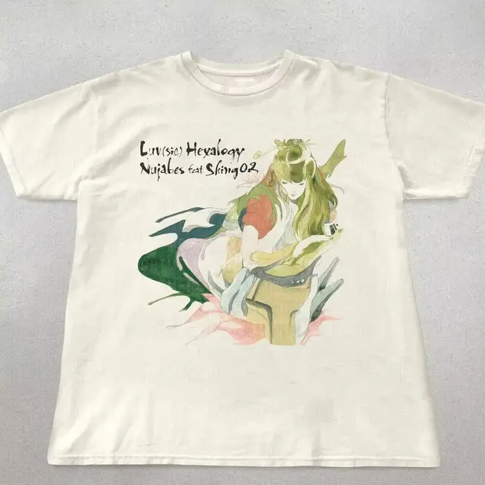 T-shirt Nujabes Luv Sic, tee-shirt graphique Hip Hop, tee-shirt Nujabes, t-shirts graphiques japonai