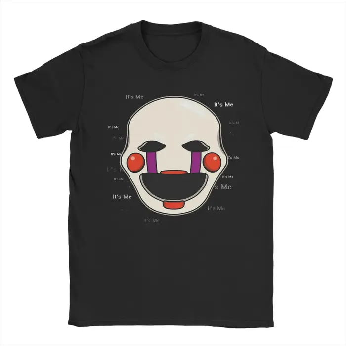 2026 nouveau T-Shirt pour hommes FNAF At Freddys incroyable T-Shirt en coton à manches courtes t-shi