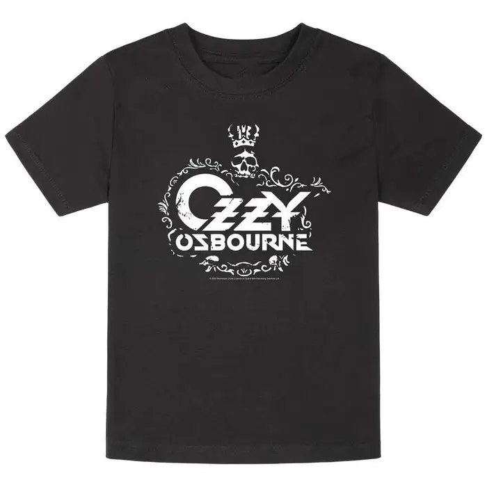 T-Shirt en coton avec image graphique de la bande Ozzy & Lemmy