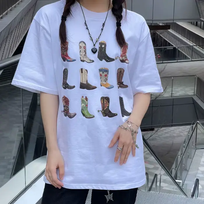 T-Shirt Western pour Femme