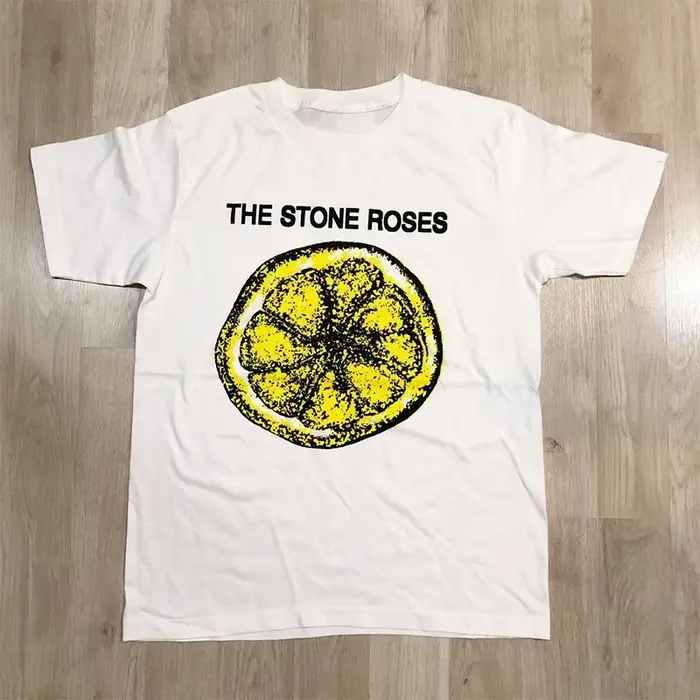 The Stone Roses Rock Band High Street FOG Street européenne et américaine T-shirt à manches courtes 