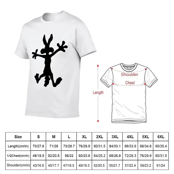 T-shirt sublime avec trou de coyote pour hommes