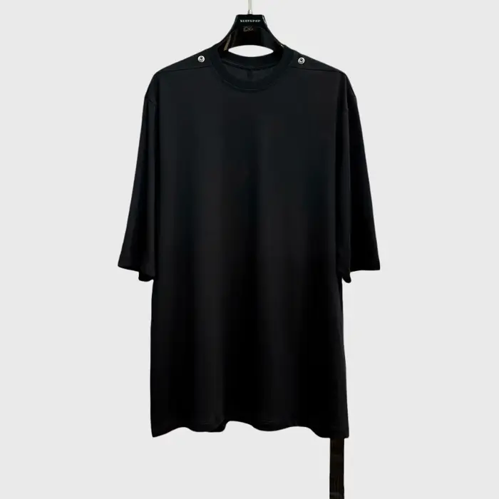 High Street Tees T-shirt homme nouveau T-shirt de couleur unie col rond ample décontracté Simple pol
