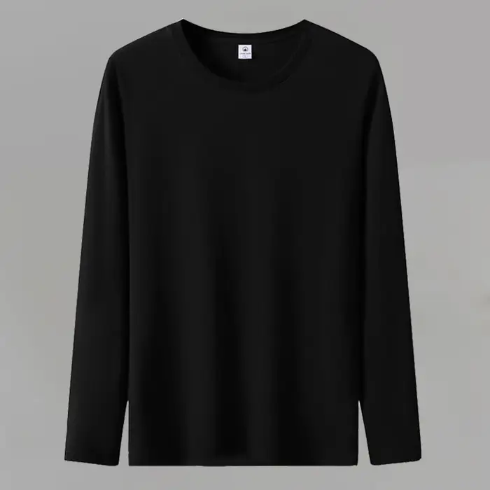 Livraison rapide T-Shirts hommes automne coton homme t-shirt femmes à manches longues