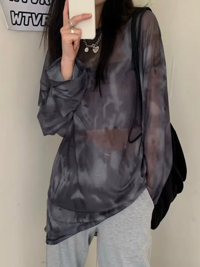 T-shirt à Manches sulfpour Femme
