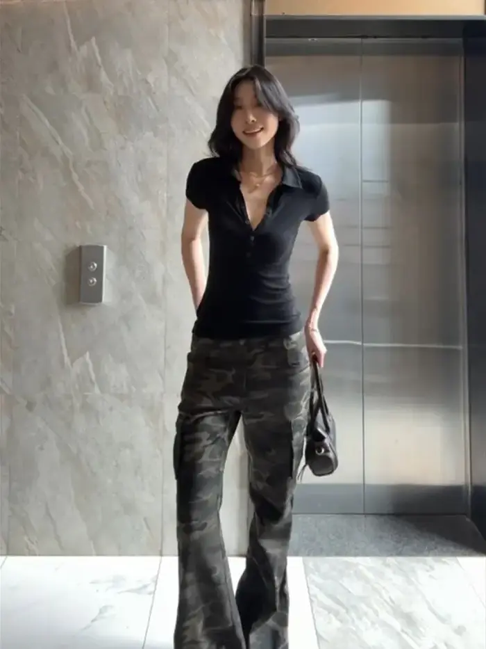 T-shirt Y2K pour femme