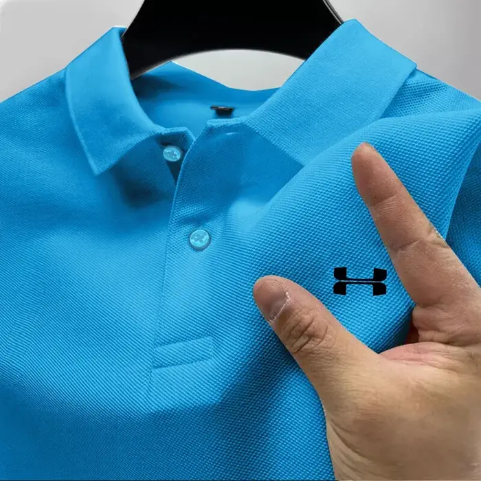 Polo de golf imprimé haut de gamme pour homme