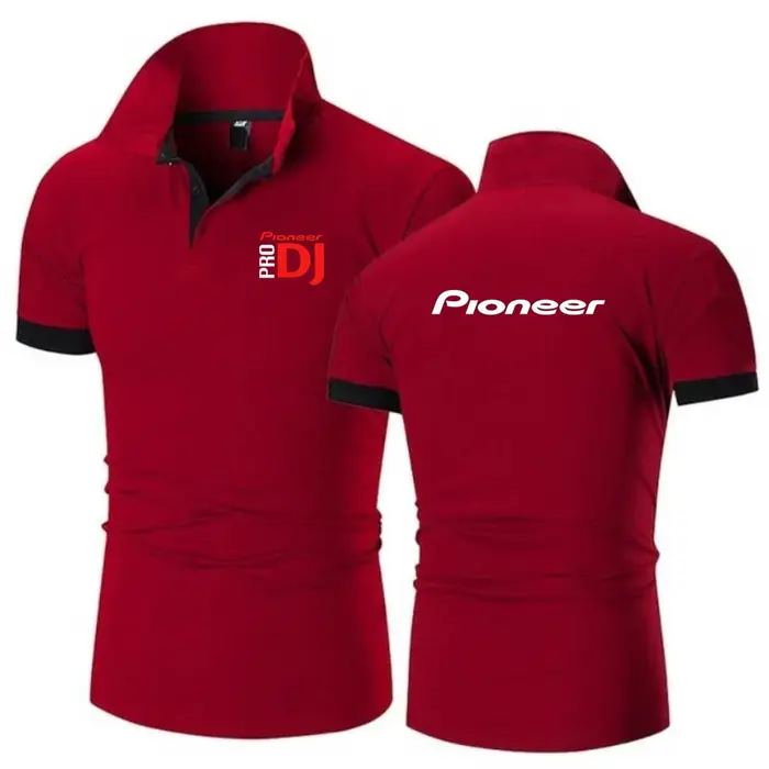 Polo Homme Homme DJ Pioneer PRO Manches Courtes Sportif Été Y-Jgreeting Taille S-8XL