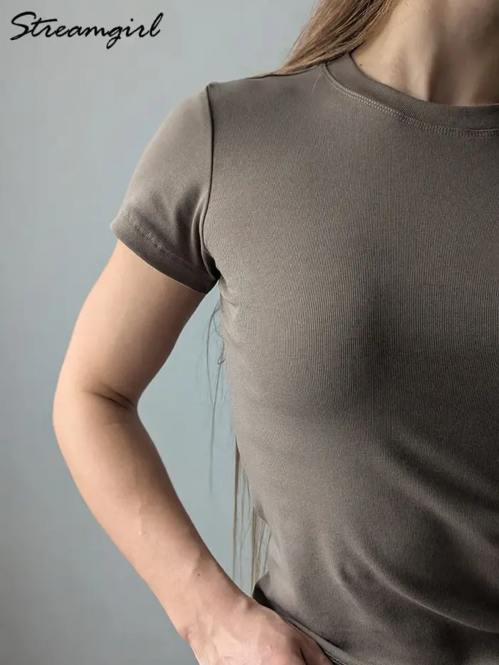 T-shirts basiques pour femmes
