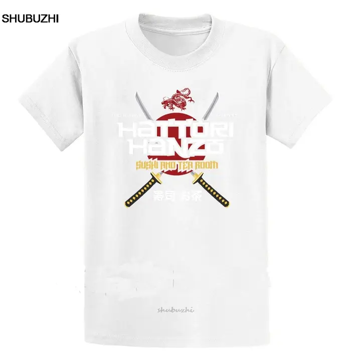 T-shirt Hattori Hanzo personnalisé motif graphique de base Style d'été tendance Tee-shirt taille surdimensionnée chemise S-5XL
