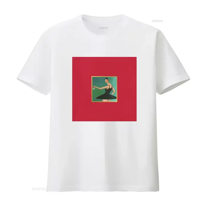 T-shirt avec couverture d'album My Beautiful Dark Twisted Fantasy