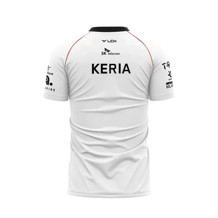 Uniforme de l'équipe du Club de sport électronique T1