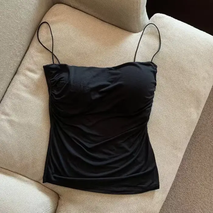 Sexy haut pour femme dos sangle croisée débardeur Push Up course sport soutien-gorge respirant doux Fitness beauté