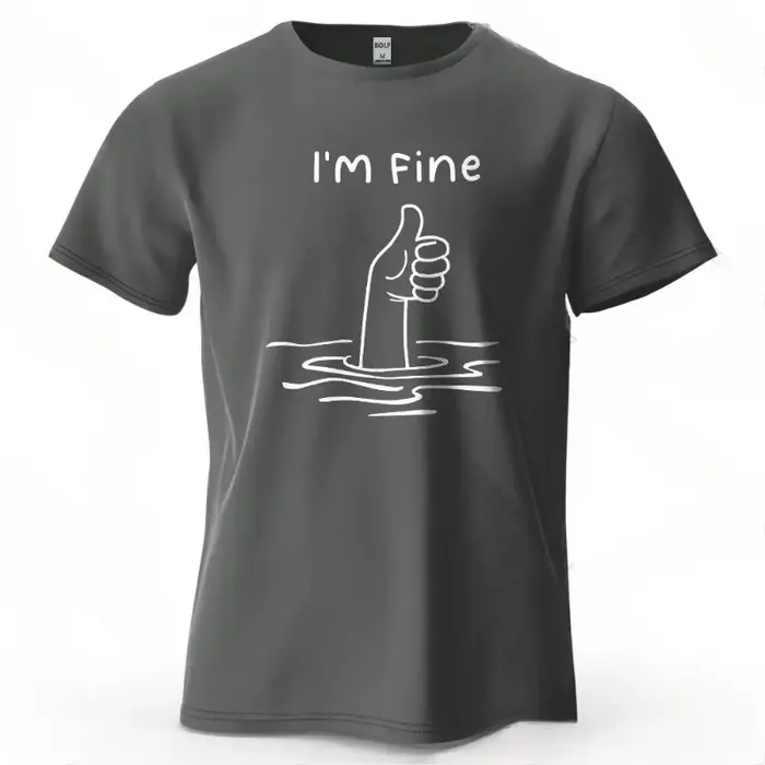 T-shirt pour homme 100% coton