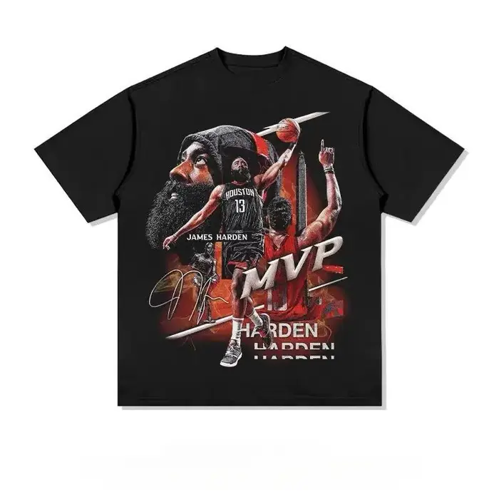 T-shirt de basketball James Harden pour hommes et femmes