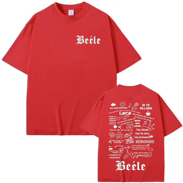 T-shirt graphique pop BEELE Album Merch pour hommes et femmes