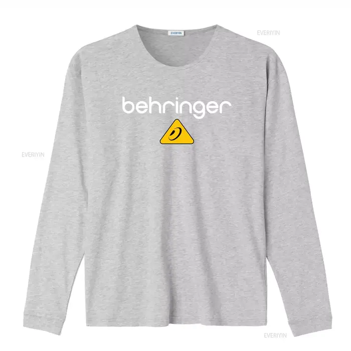 T-shirt en coton épais pour homme avec logo Behringer
