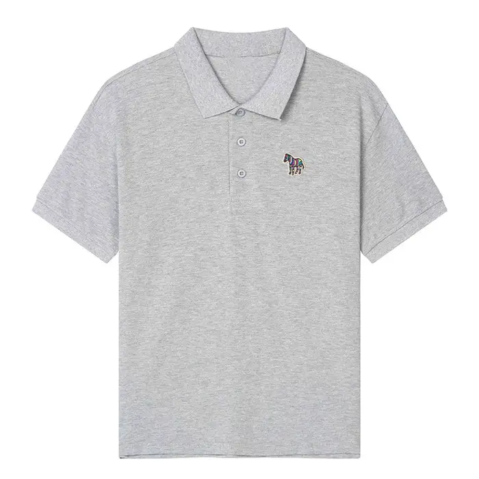 Offres spéciales nouveaux hommes femmes qualité Polo petit dessin animé broderie T-shirt coton confortable à manches courtes t-shirts d'été hauts