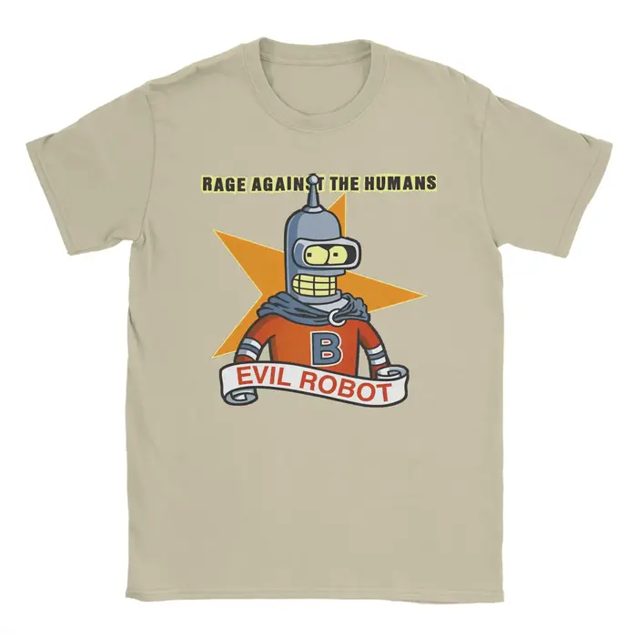 B-bender f-futamas t-shirt plage meme coton T-Shirts pour homme Harajuku