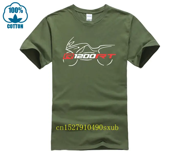T-Shirt personnalisé R 1200 Rt Style moto gris Th Rt B13 col rond cool homme