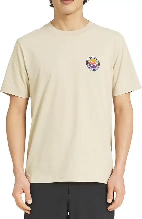 Billa T-shirt à manches courtes en coton doux de qualité supérieure pour homme, coupe régulière, sty