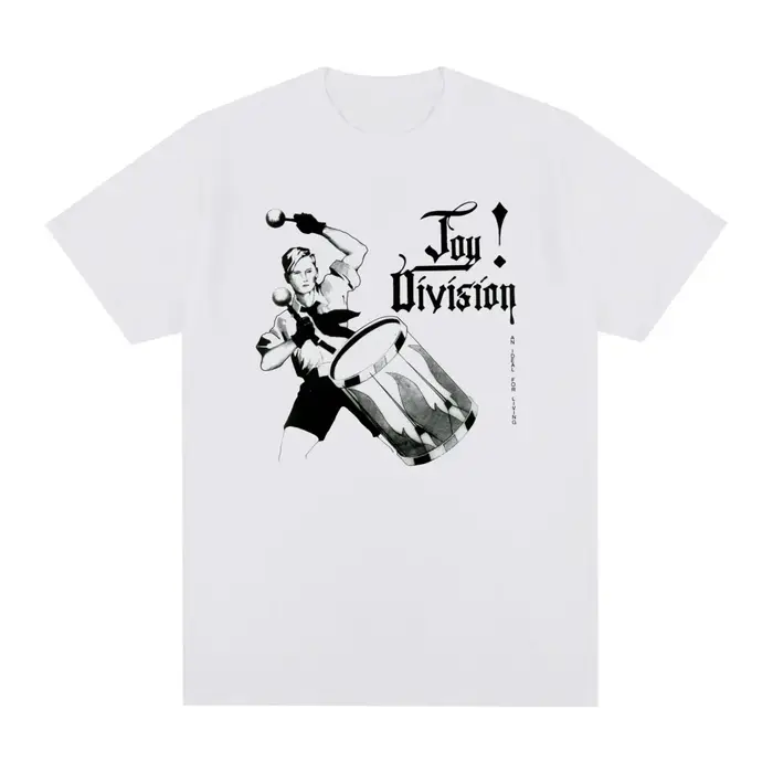 Joy Division Living Punk Band Vintage T-shirt filles mode décontracté coton hommes