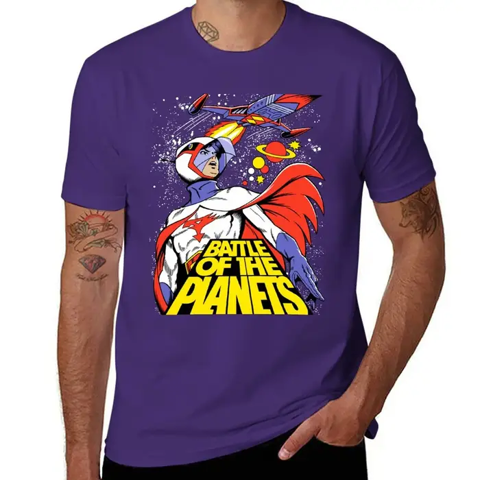 BATELLE DES PLANETES! T-Shirt Blouse sweat hommes t-shirts décontracté élégant