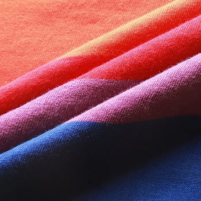 T-Shirt arc-en-ciel à rayures pour femme hauts haut à manches courtes