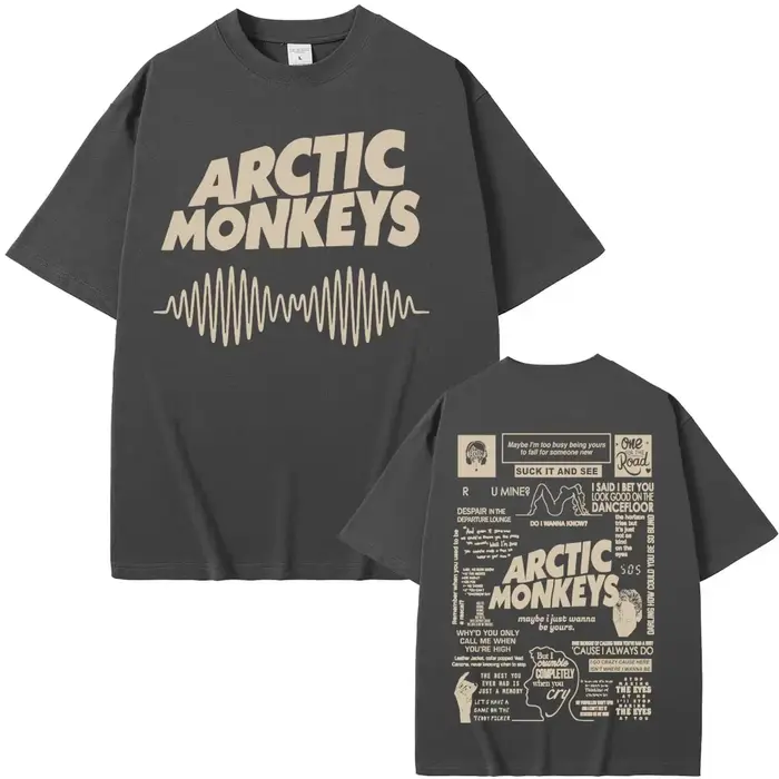 Nouveau T-shirt Rétro de l'été 2026 du groupe Arctic Monkeys