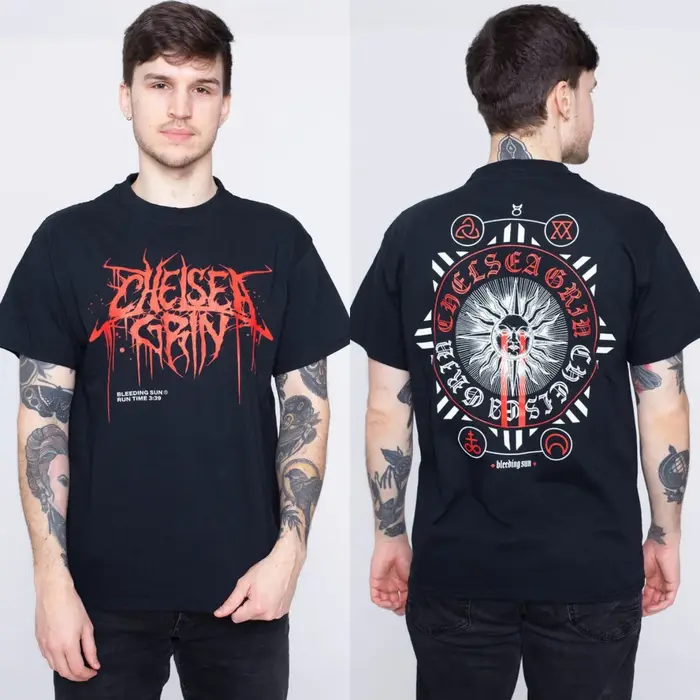 Meilleur T-shirt en coton avec motif Chelsea Grin, unisexe, manches courtes, marque de mode, tee-shi