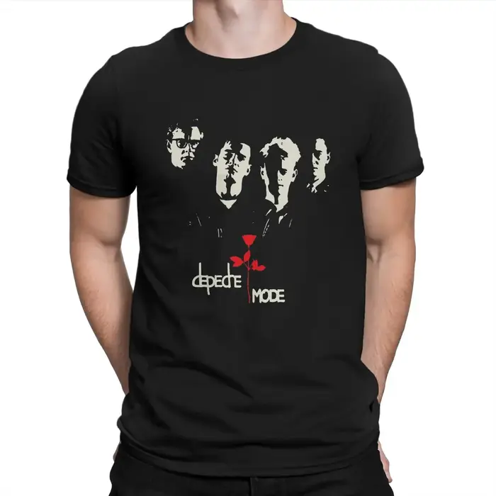 T-shirt à manches courtes en coton Dmode pour hommes