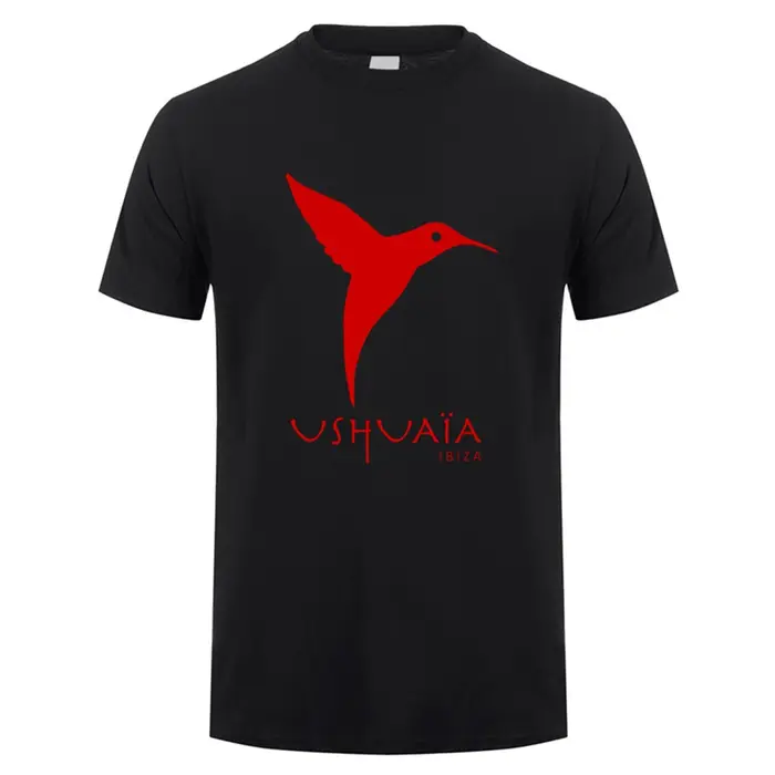 Ushuaia Ibiza t-shirt été hommes coton à manches courtes t-shirts cadeau homme