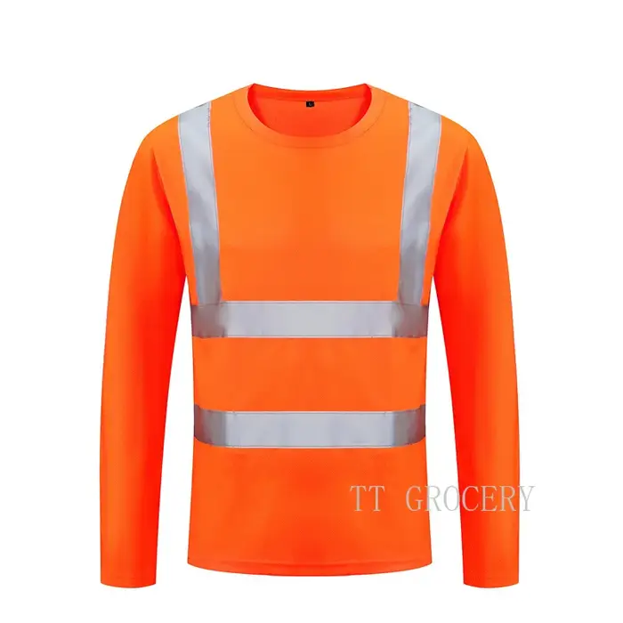 Polo à séchage rapide, réfléchissant, Protection du travail, vêtements de sécurité, vêtements de tra