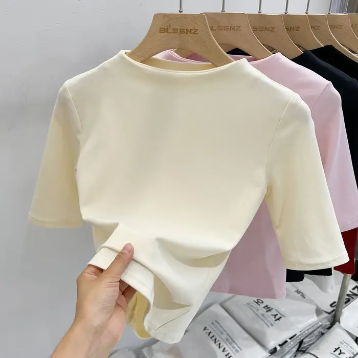 Zjaiss T-shirt d'été pour femme