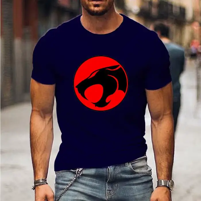 Nouveau Anime Thundercats impression 3D T-Shirts hommes femmes décontracté mode à manches courtes t-shirt