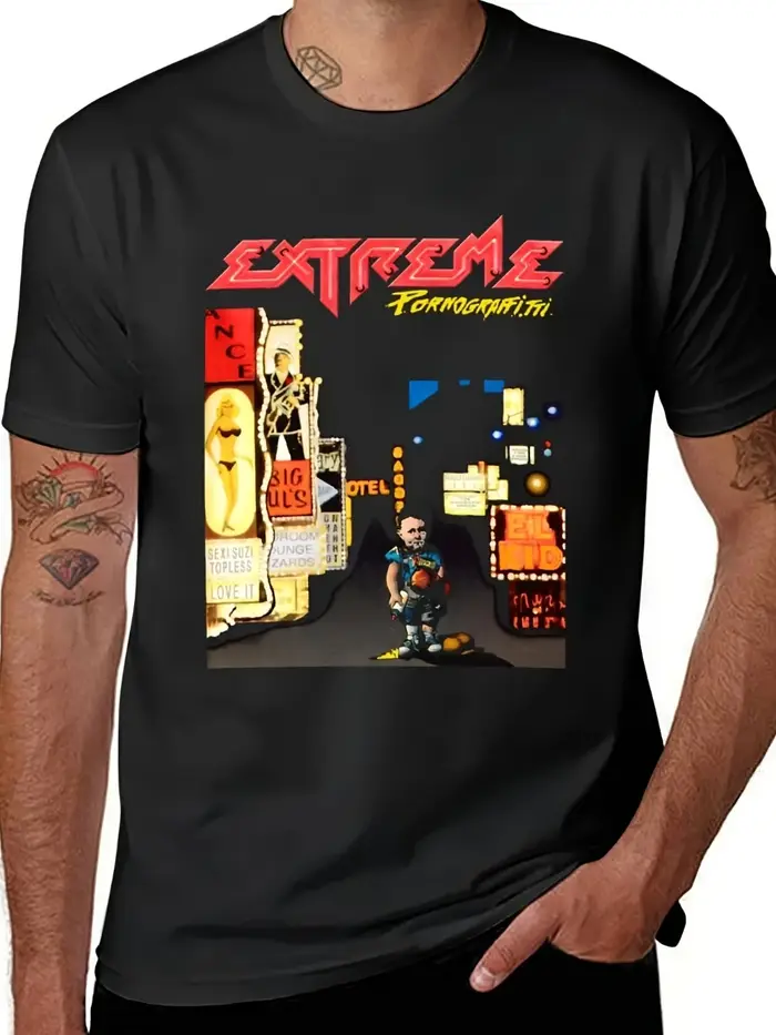 T-shirt pour fans de groupe Extreme