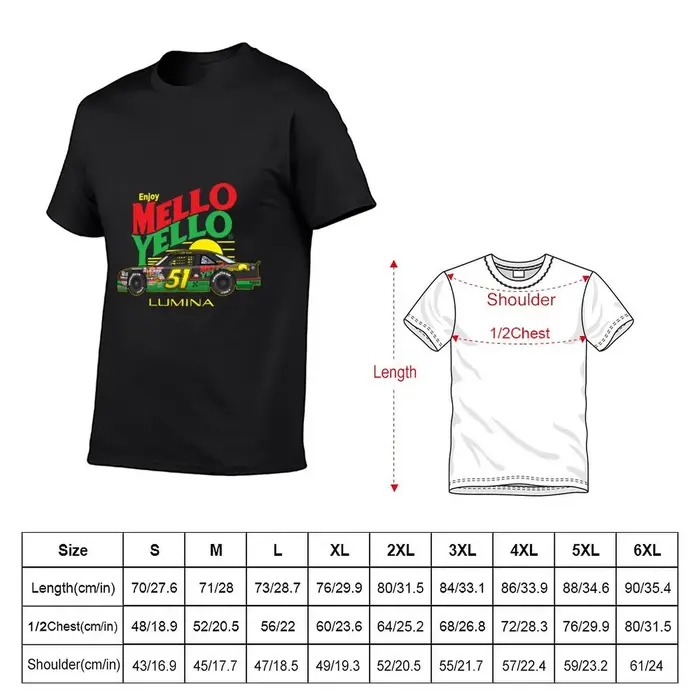 51 Mello Yello Cole Trickle Days of Thunder Illustration T-Shirt haut d'été chemises t-shirts graphiques plaine noir