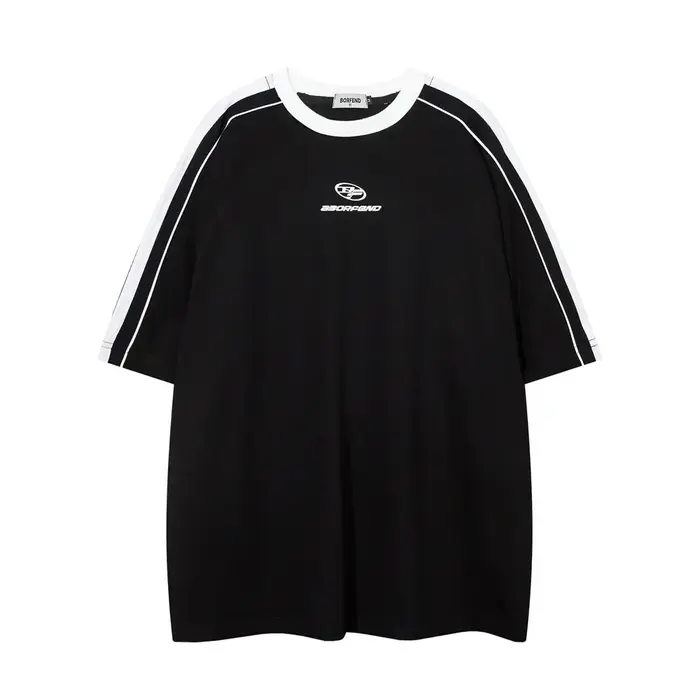 Chemises surdimensionnées pour hommes, streetwear hip-hop, chemise rétro américaine pour hommes, déc
