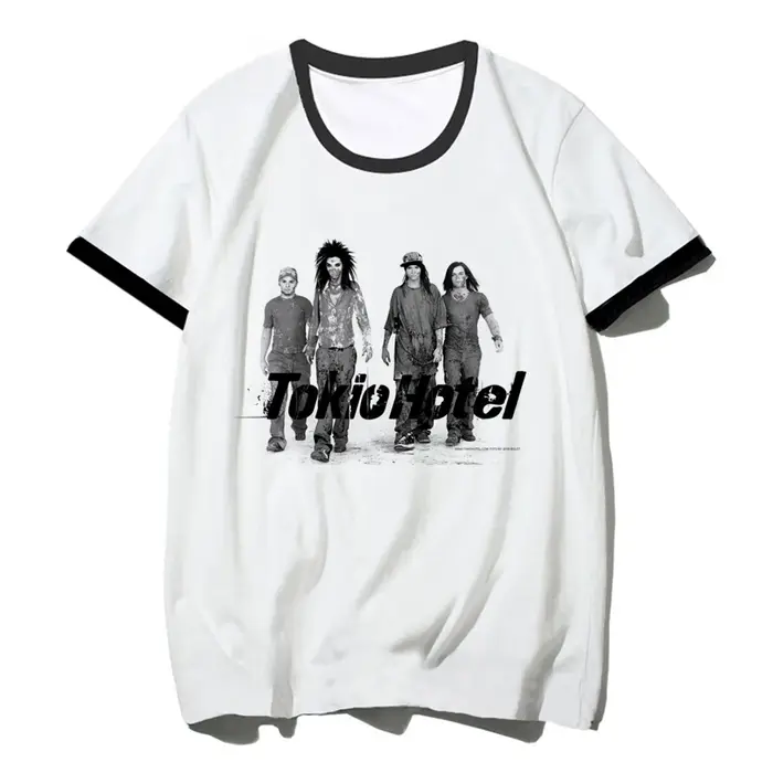 Tokio Hotel Tee femmes manga drôle designer t-shirt fille anime vêtements