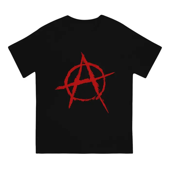 T-shirt rouge en polyester pour hommes