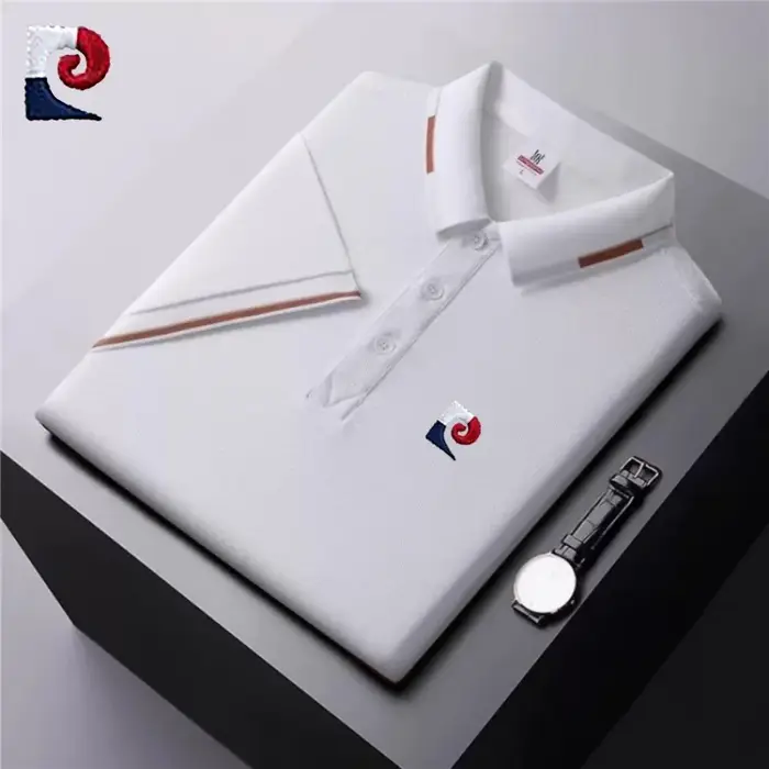 Nouveau polo à manches courtes de haute qualité pour hommes