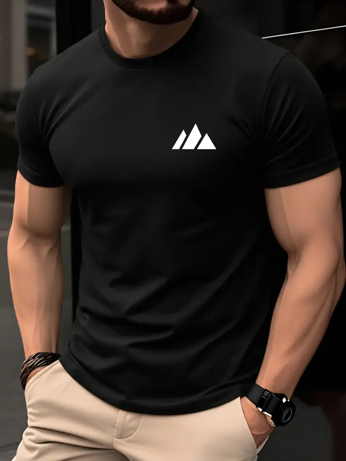 T-shirt pour homme 100% coton